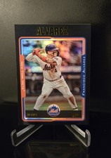 FRANCISCO ALVAREZ 🔥 SP 2025 Topps Archives Baseball Black Holo Foil #242