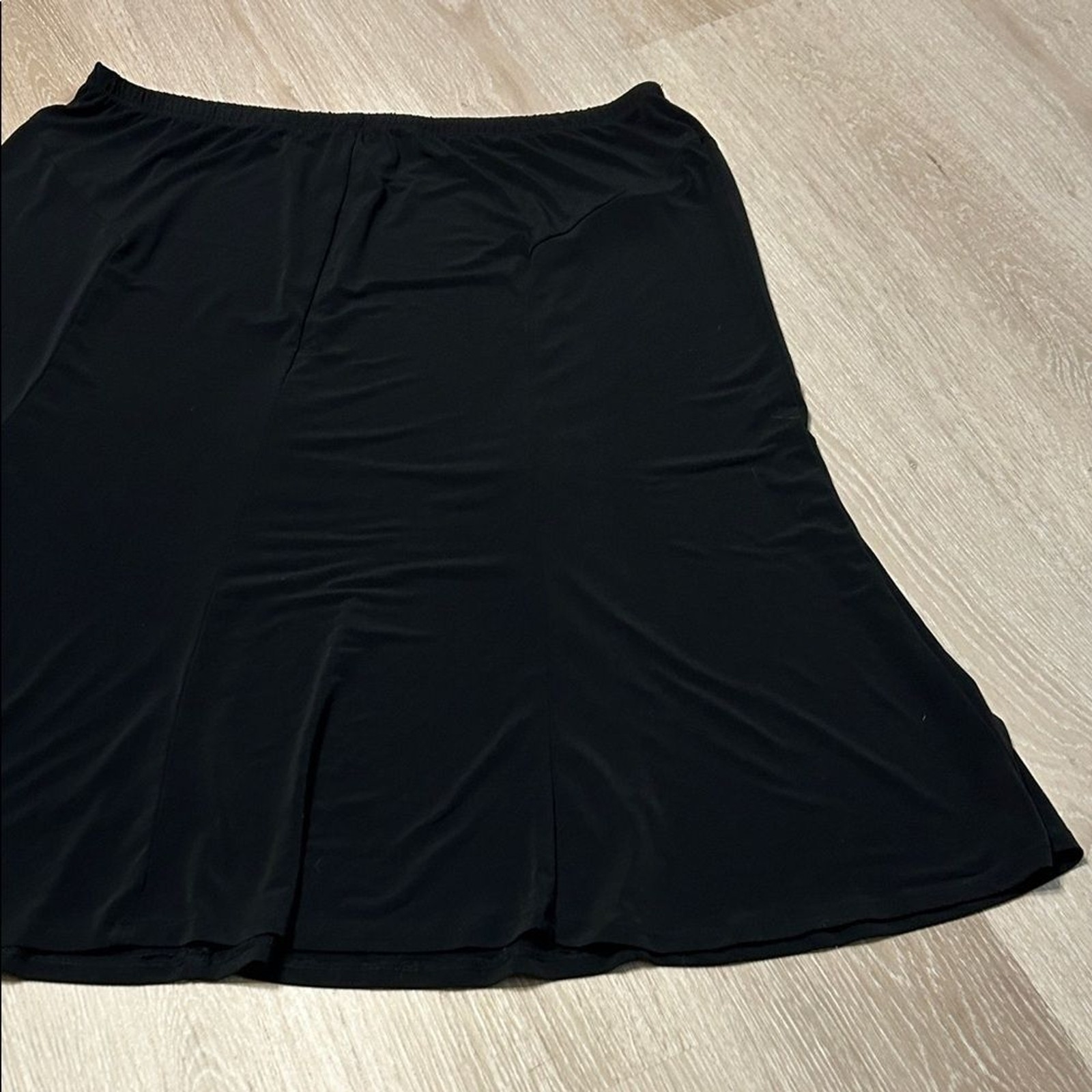 Just My Size Plus Size Stretchy Basic A-Line Blac… - image 7