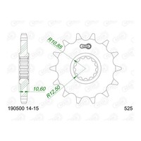 Afam Ritzel #525 15 ZäHne (FüR: Benelli Leoncino 500 Trail ABS 18-21 )