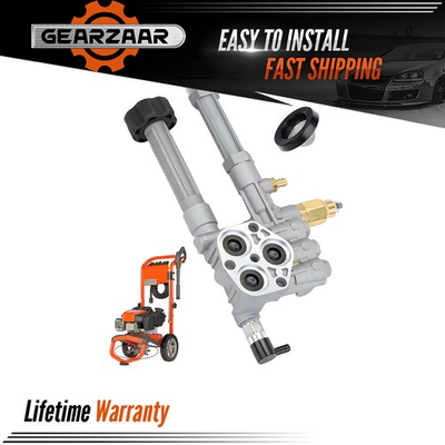 #ad Troy Bilt Complete Pressure Washer Pump Head For Troy Bilt RMW SRMW Aluminum $33.28