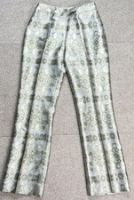 Alexander Mcqueen Vtg Women's Fodera Lined Silk Blend Pants Size 38