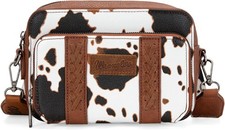 Wrangler Crossbody Bag for Women Western Cowgirl Crossbody Purses with Guitar St