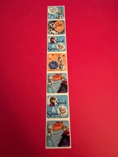 STICKER SHEET: Frozen Anna Elsa Snowman Olaf