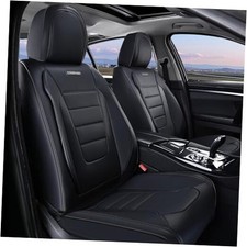 Seat Covers, Car Seat Covers Seats, Car Seat Protector Waterproof, Front Black