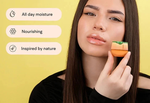 BÁLSAMO LABIAL MELOCOTÓN ABEJA BÁLSAMO LABIAL NUEVO EN CAJA + REGALO - Imagen 3 de 4