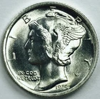 1924 MERCURY DIME! SUPERB GEM BU+++! FSB! OUTRAGEOUS! INCREDIBLE FIND! NR #P1576