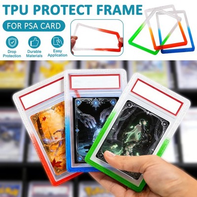 3-30Pcs Gradient Protect Frame For PSA Graded Card Slab Bumper Guard Protector