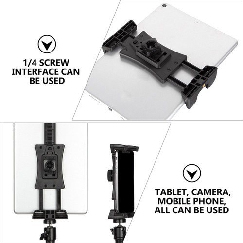 360 ° Handyhalter Telefonhalterung Für Stativ Stativ-Tablet-Halterung - Afbeelding 5 van 12