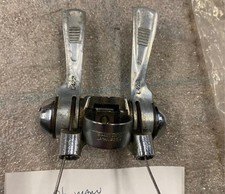 Vtg Shimano L422 Shifter Lever Set Ratchet Down Tube Neck Road Bike 10 speed rac