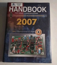 The ARRL Handbook For Radio Communications 2007 Hardcover Book.