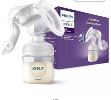 Philips Avent Manual Breast Pump - BPA Free Single Hand Breast Pump (Model