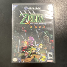Nintendo Zelda: Four Swords Adventures GameCube Complete w/ Manual E 2004