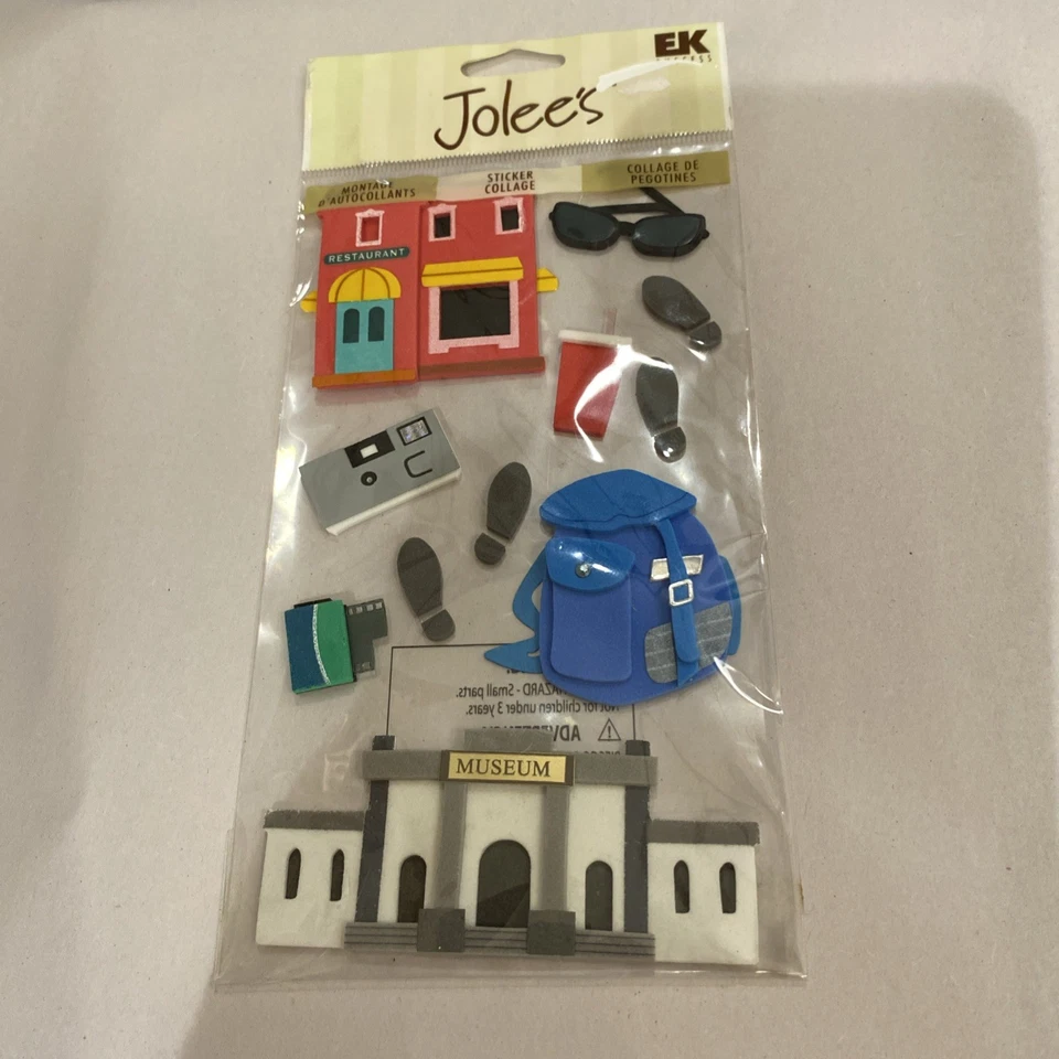 JOLEE’S 3D STICKERS DAY IN THE CITY SOFT SPONGY RESTAURANT BLDG (MM) - Image 2 of 4