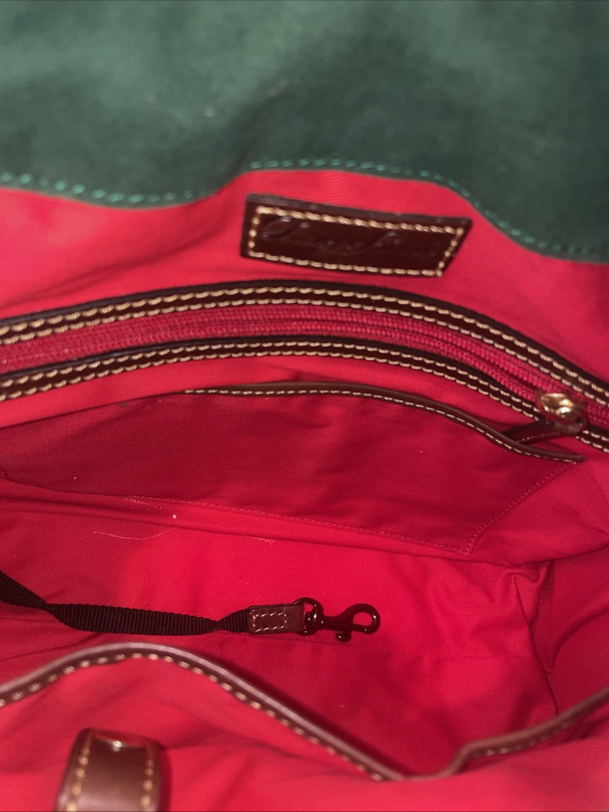 Limited Edition Dooney And Bourke Python Leather … - image 5