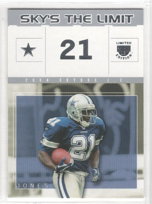 2004 Skybox L.E. JULIUS JONES Sky's The Limit card #SL17