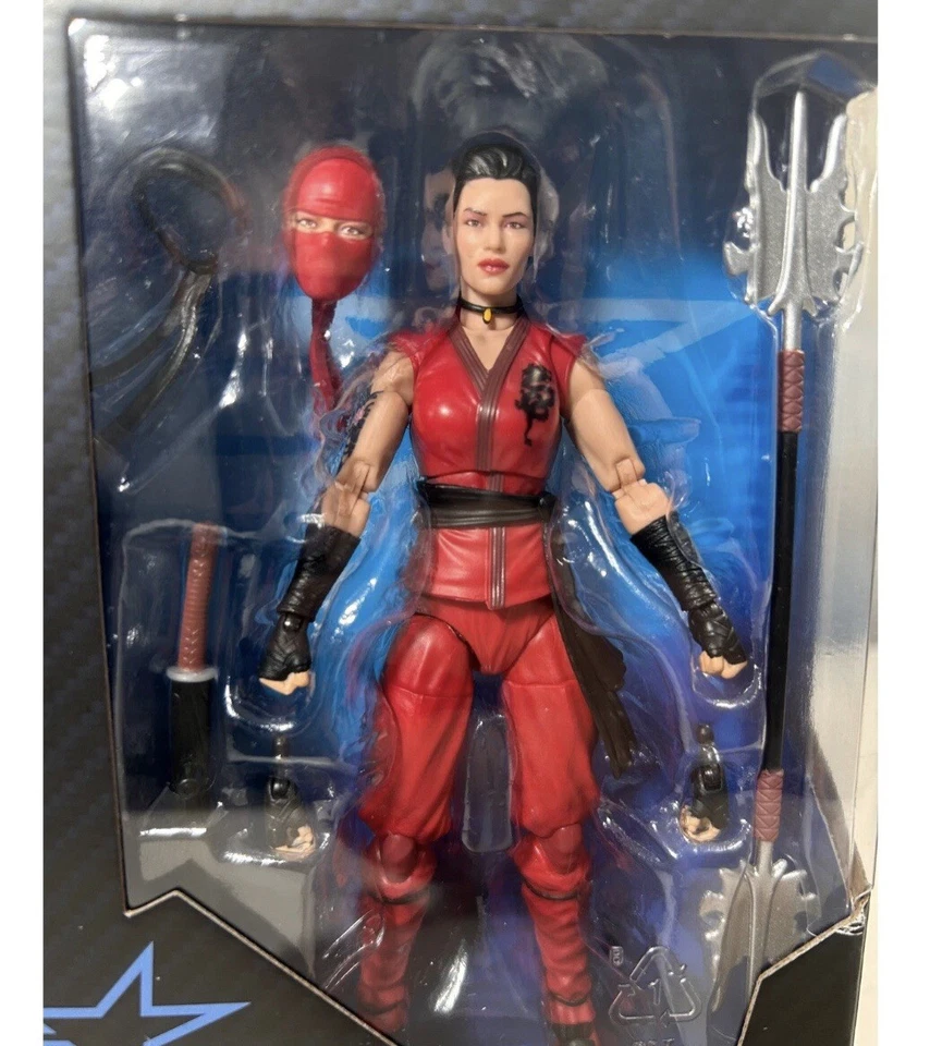 Figura de acción posable Hasbro GI Joe Classified Kim Jinx Arashikage 2024 6" nueva Foto 3 de 4