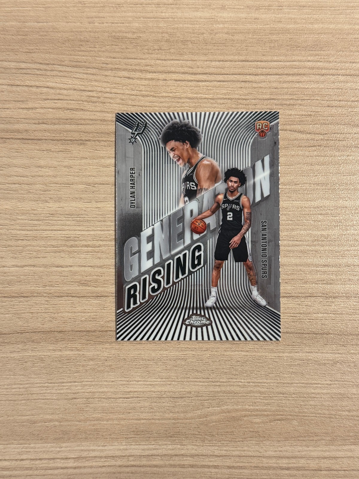 Dylan Harper 2025-26 NBA Topps Chrome Rookie RC Generation Rising #GR-2 Spurs