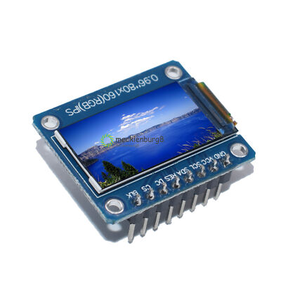 NEU 0.96 Inch 8Pin HD Color IPS Screen TFT LCD Display SPI  Module For Arduino