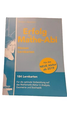 Erfolg im Mathe-Abi Hessen 184 Lernkarten | Gruber & Neumann