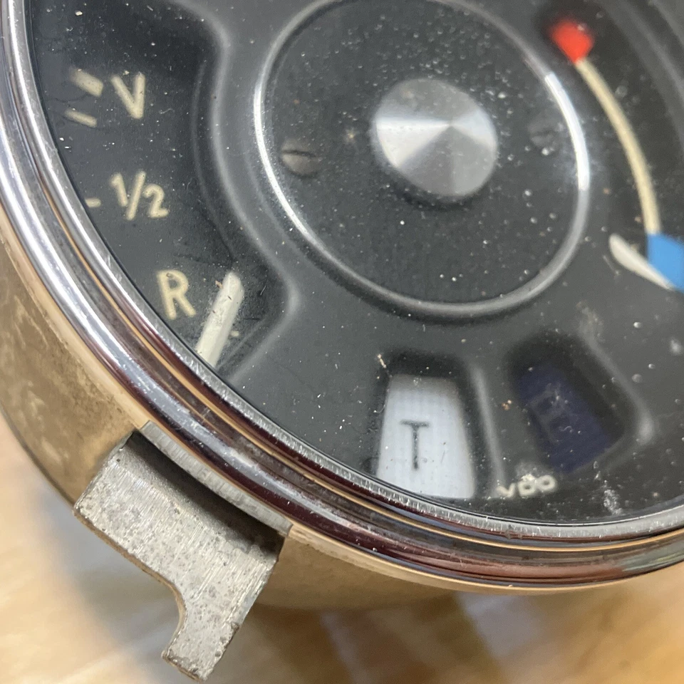 Cuadro medidor de combustible de temperatura BMW E9 OEM 1968-1974 E9 3,0 CS 2800 CS 2500CS Foto 2 de 4