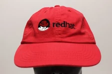 RED HAT - ONE SIZE ADJUSTABLE STRAPBACK BALL CAP HAT!