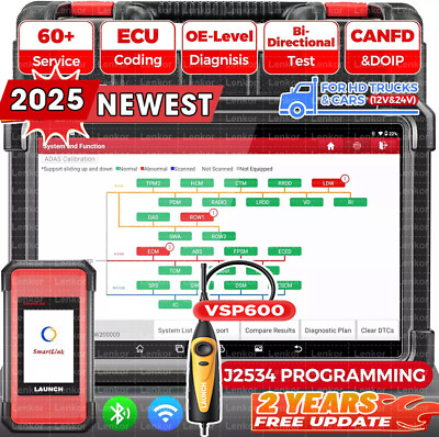 LAUNCH X431 PRO3S+ SmartLink HD V+ HD3 Heavy Duty Truck Car Diagnostic Scan Tool