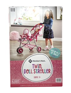 lissi double doll stroller