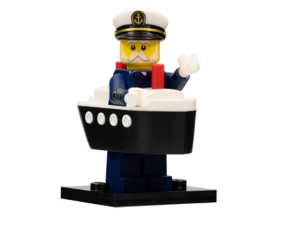   LEGO  Minifigures 71034 Misb Ferry Captain, Series 23 Nuovo  
