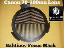 Bahtinov Mask for Canon 70-200mm lenses DSLR focus mask.