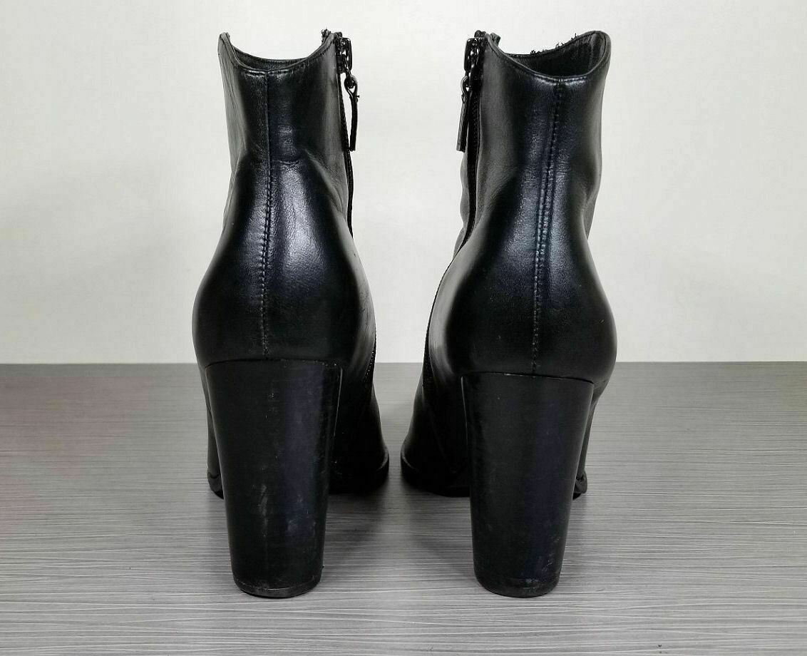 Halogen Bergen Pointed Toe Boot, Black Leather, W… - image 5