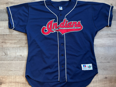 Vintage Russell Athletic Cleveland Indians Diamond Collection