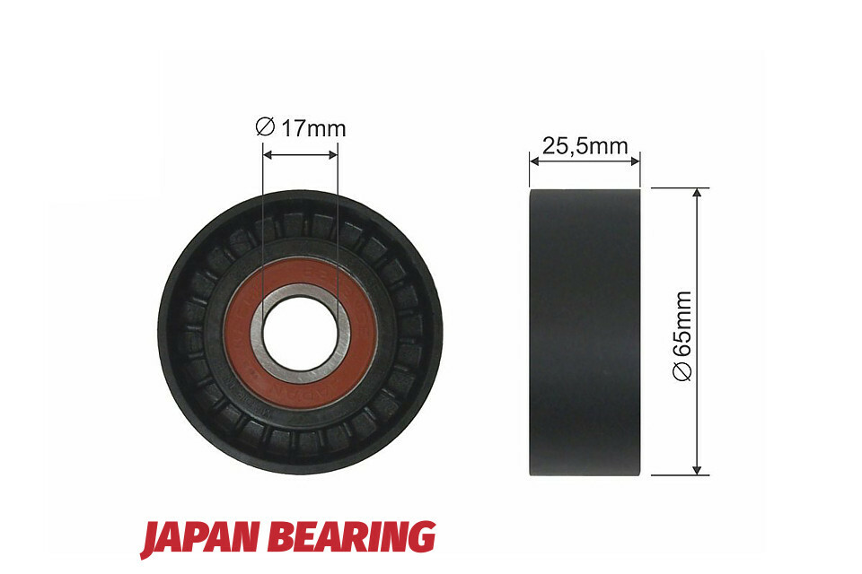 Tensioner Timing Belt Pulley for Citroen C4 I C5 II C8 Evasion Jumpy