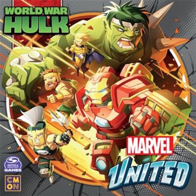 Marvel United X-Men WORLD WAR HULK -  **PAINT COMMISSION**