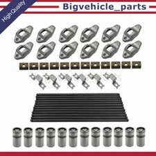 9.638" Pushrods/Rocker Arms/Lifters For 1987-06 Jeep Wrangler Cherokee 4.0L 242