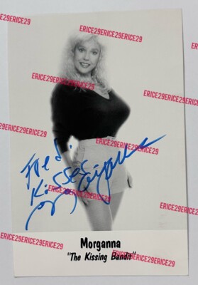 Morganna “The Kissing Bandit” Signed Photo Baseball's Unofficial Mascot