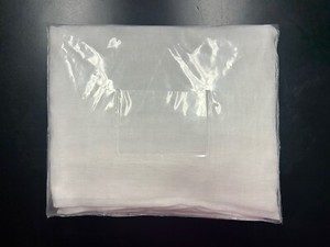 Pair Restoration Hardware Baby Child Sheer Linen Bed Canopy Panels 126" White