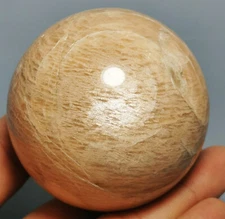 Amazing PEACH MOONSTONE Crystal Polished Sphere Ball