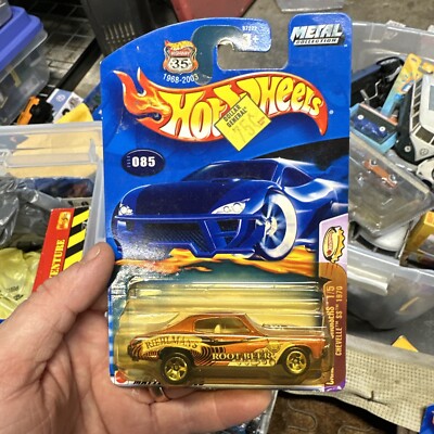 Hot Wheels 1970 Chevelle SS LOT OF 2 2002 Carbonated Cruisers Root
