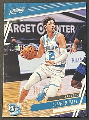 2020-21 Panini Chronicles Prestige LaMelo Ball Rookie Base #72 Hornets