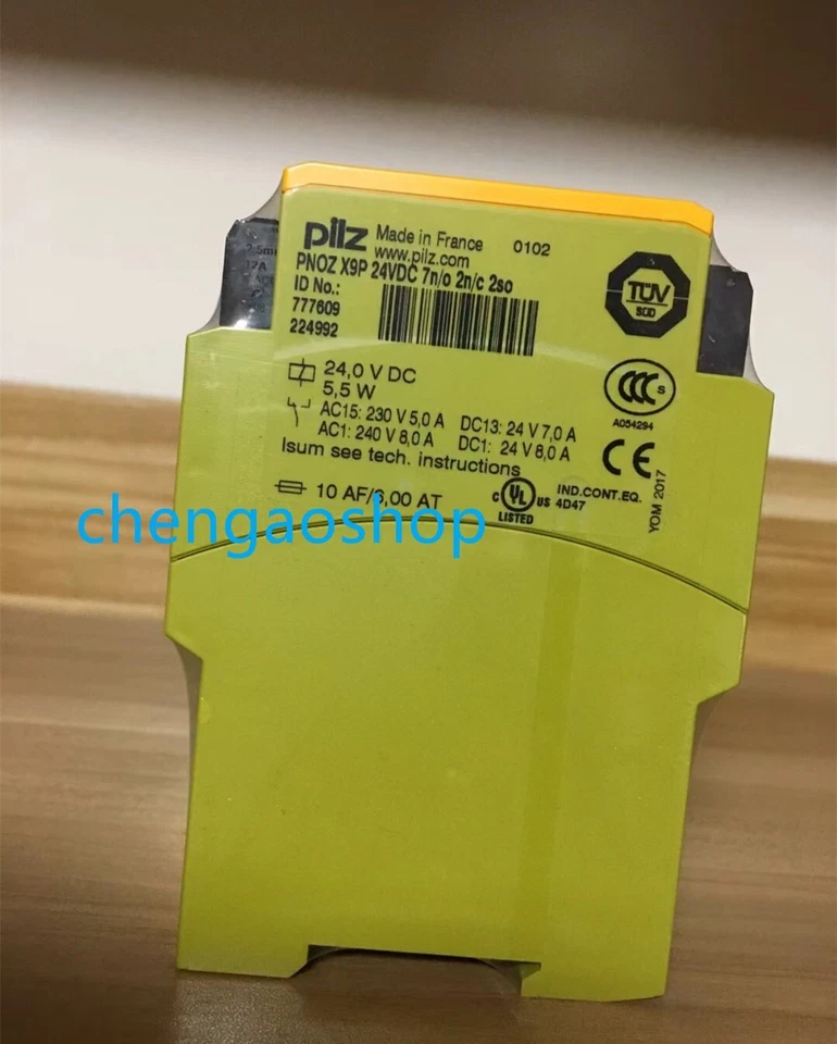 1PCS NEW PILZ PNOZ X9P 24VDC 777609 (by DHL or Fedex ) - Image 2 of 3