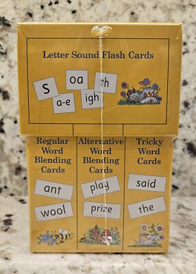 Jolly Phonics Cards In Print Letters Letter Sound Flash Cards NEW SEALED
