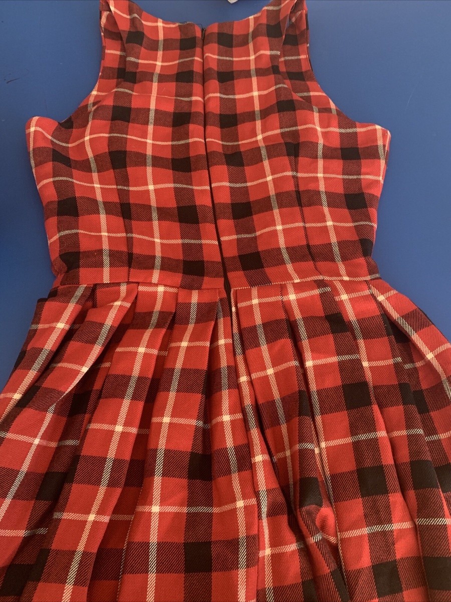 free people red plaid dress Nightingale Plaid Midi Dress