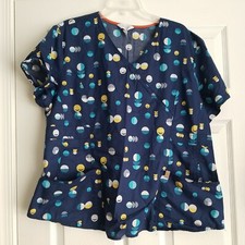 Code Happy Women's Scrub Top