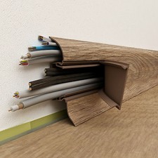 Skirting Trunking PVC 65mm - - **SAMPLE**