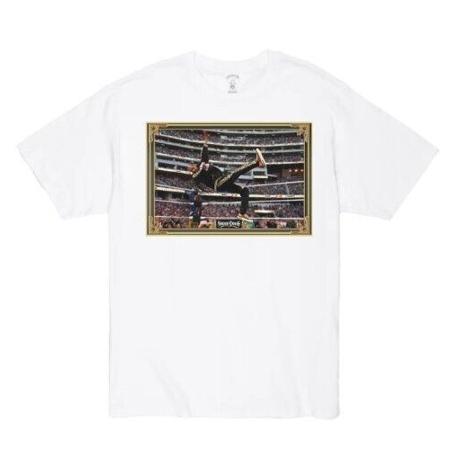 FILA Maglietta ufficiale XL Death Row Snoop cane gomito del popolo famigerata Wrestlemania 39