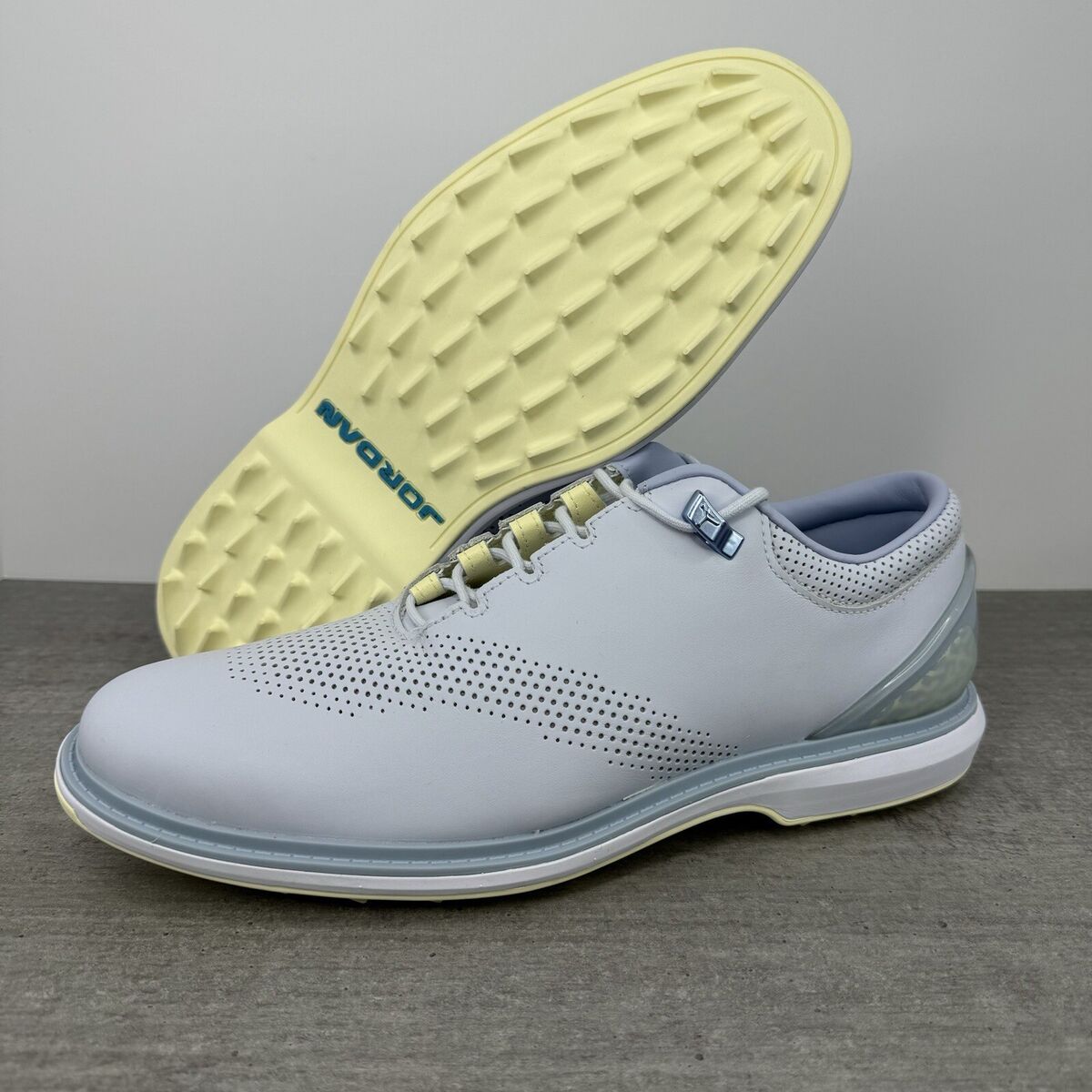 Nike Jordan ADG 4 Leather Golf Shoes -Light Blue- DM0103-057 Nike Jordan ADG 4 Leather Golf Shoes -Light Blue- DM0103-057