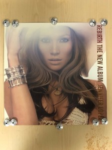 Vintage Jennifer Lopez Rebirth Promo Poster 24"x24" | eBay