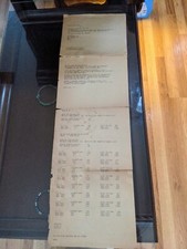 1976 Home Made Game Software Program Code Type Written Instructions