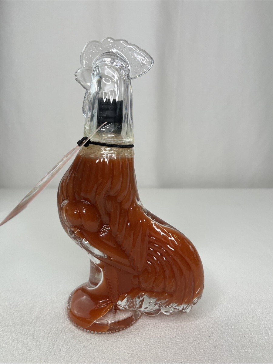 Delicious "Don't be Chicken" Hot Sauce 6.3 Oz chicken glass decanter,  Sealed | eBay