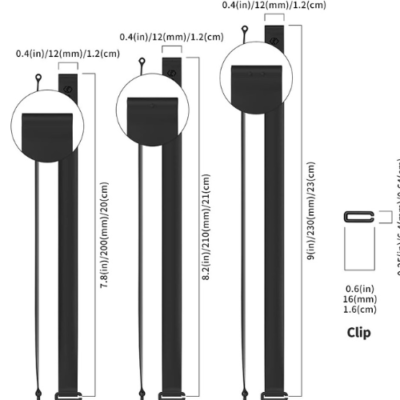 C-Shaped Clip Finger Phone Grip Silicone Strap Holder for iPhone